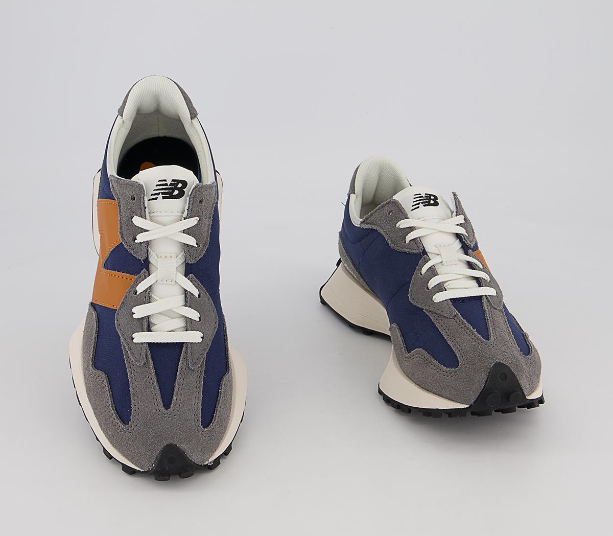New Balance 327 Trainers New Balance 327 Trainers Grey Purple Orange