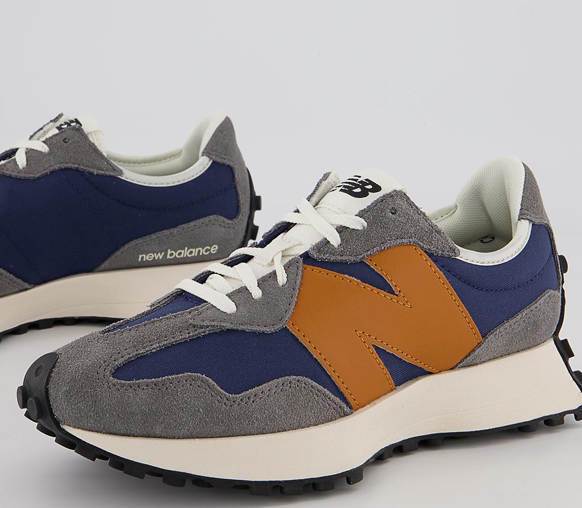 New Balance 327 Trainers New Balance 327 Trainers Grey Purple Orange