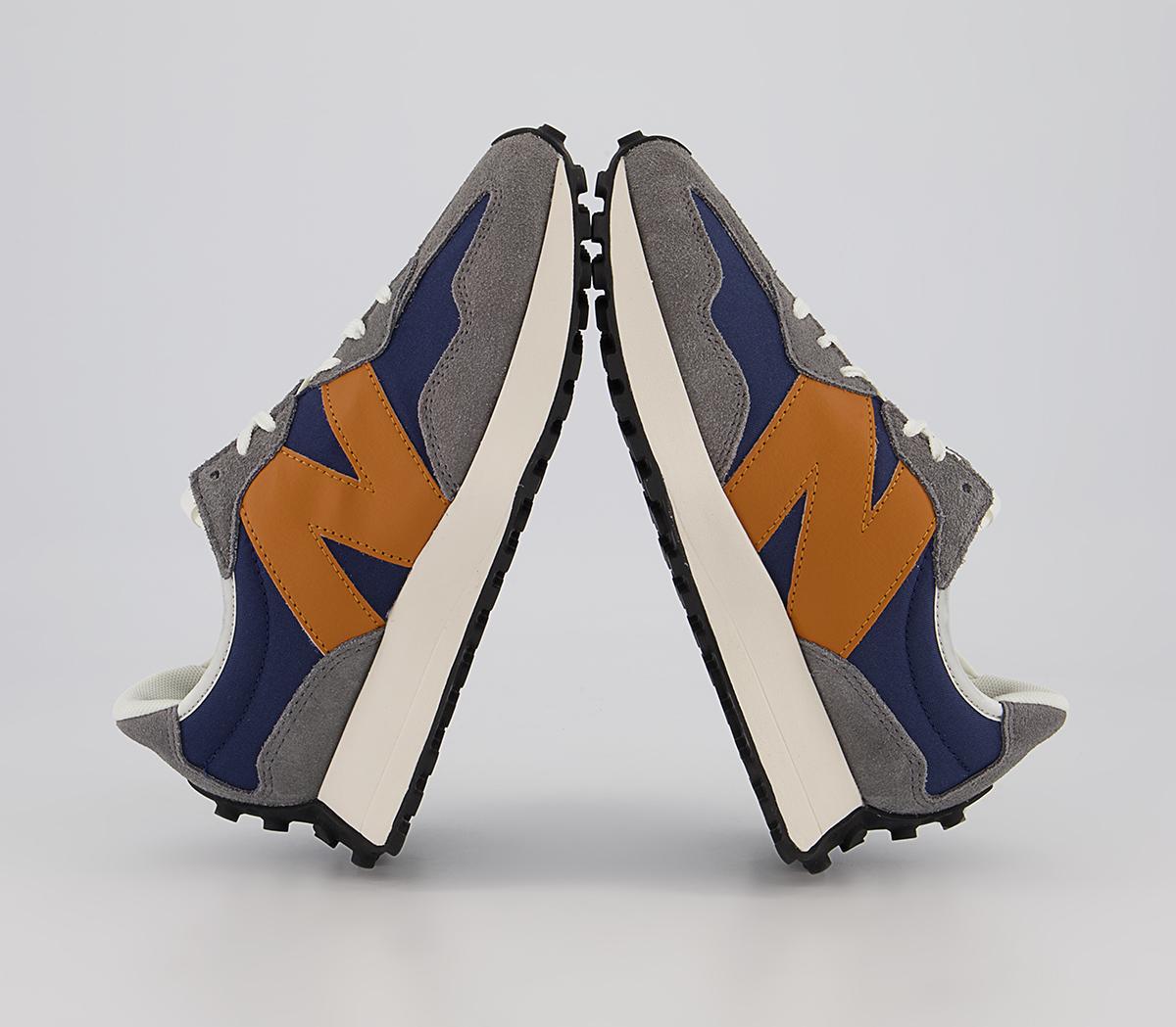 New Balance 327 Trainers New Balance 327 Trainers Grey Purple Orange