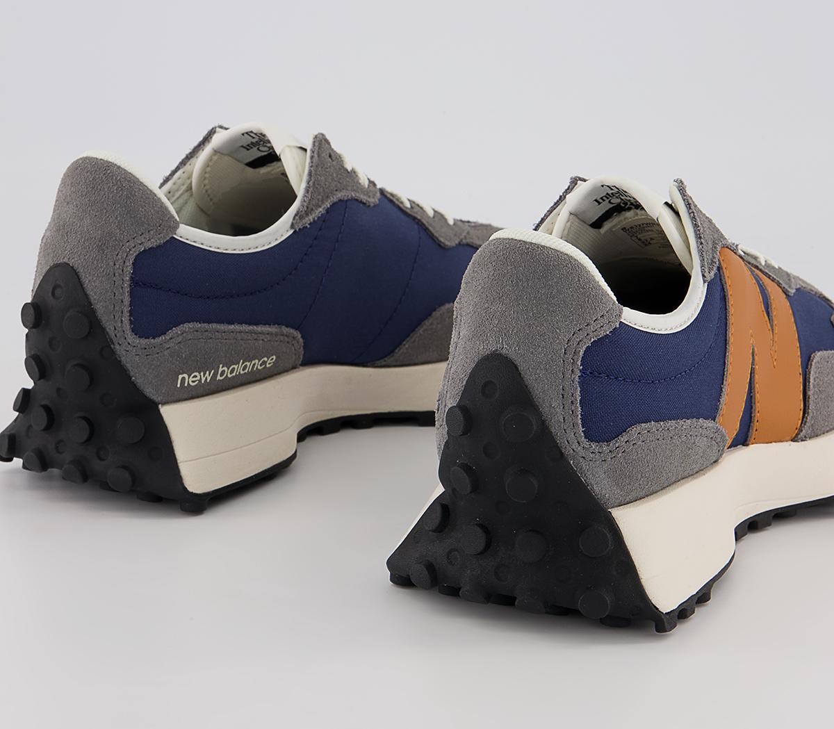 New Balance 327 Trainers New Balance 327 Trainers Grey Purple Orange