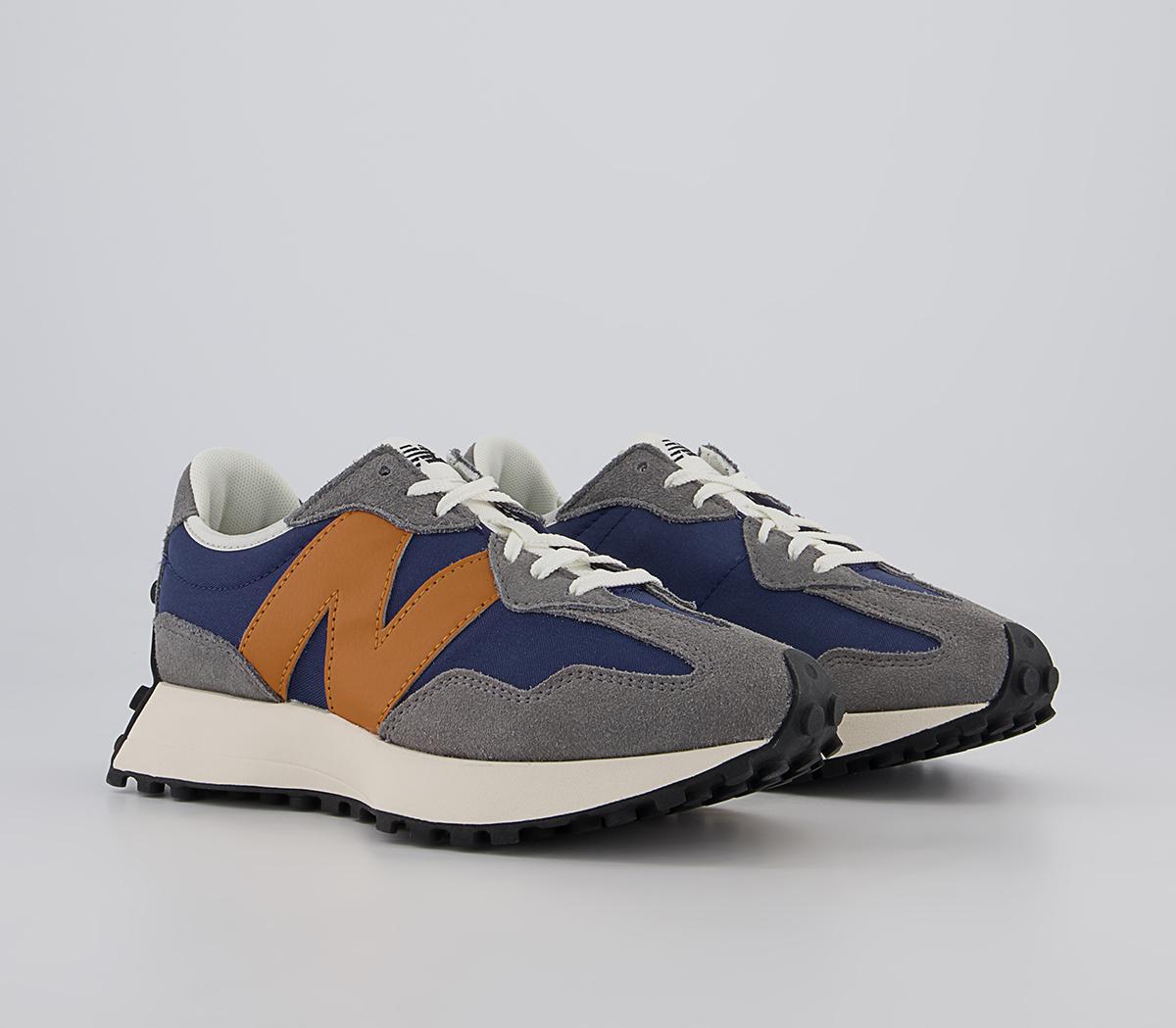 New Balance 327 Trainers New Balance 327 Trainers Grey Purple Orange