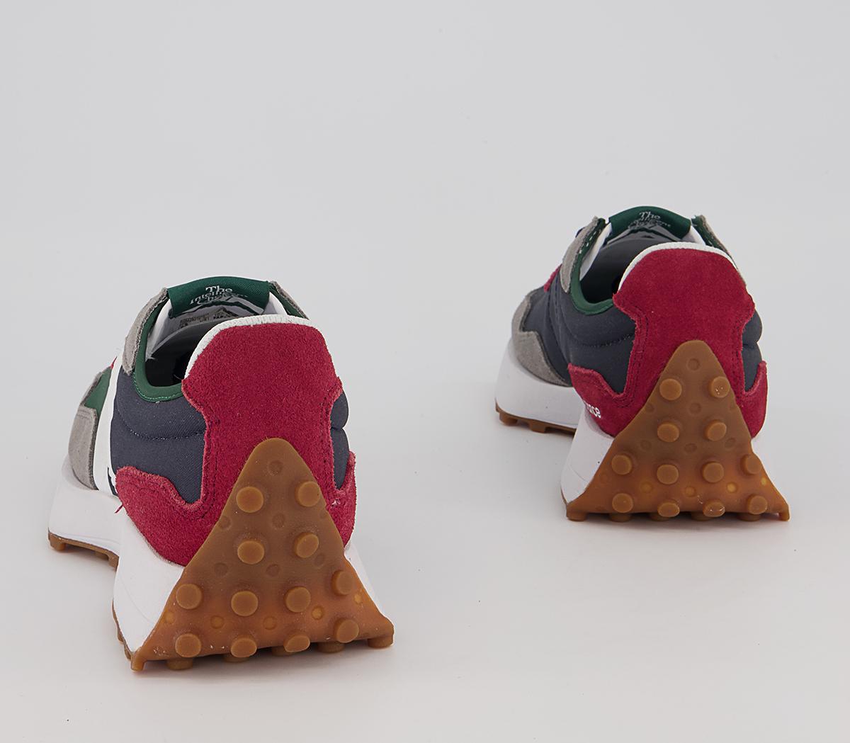 New Balance 327 Trainers New Balance 327 Trainers Navy Green Grey Red White Gum