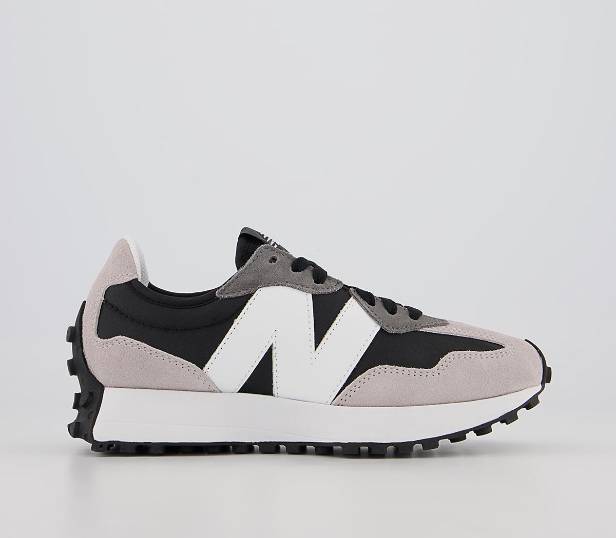 new balance 327 black and grey