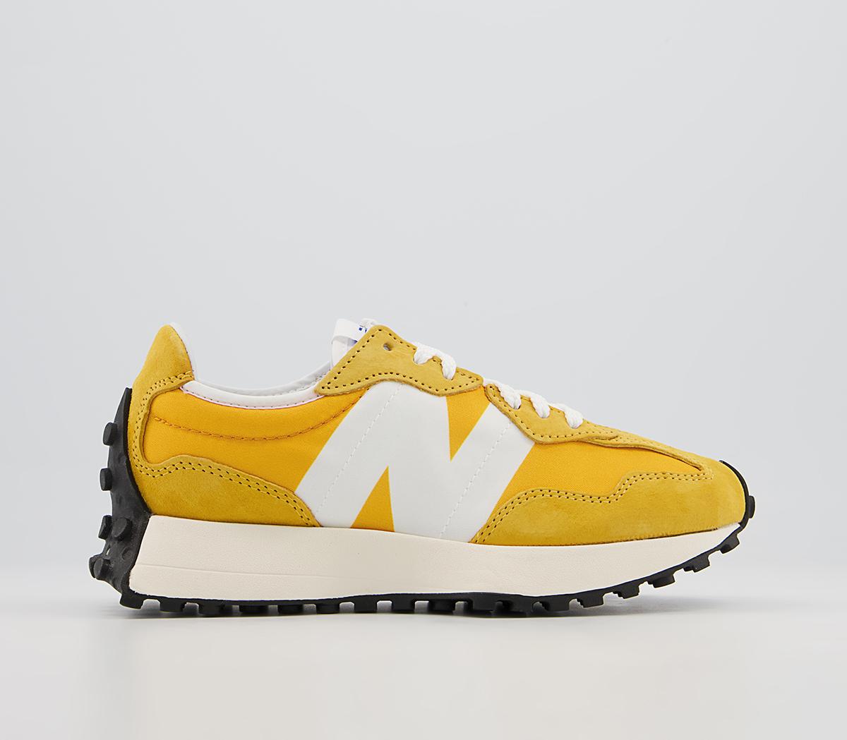 new balance mustard trainers