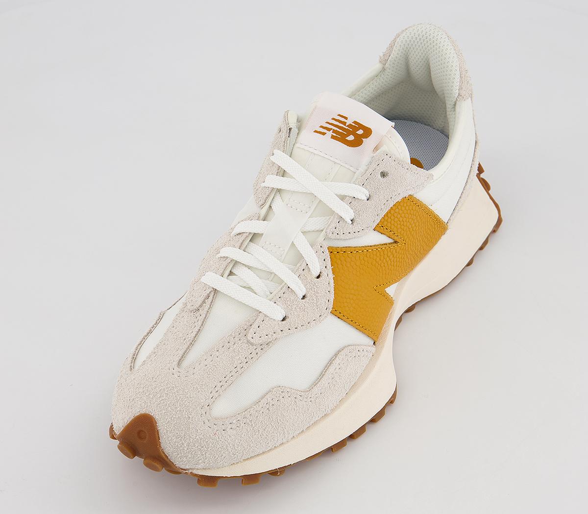 New Balance 327 Trainers Yellow Sea Salt - Unisex Sports