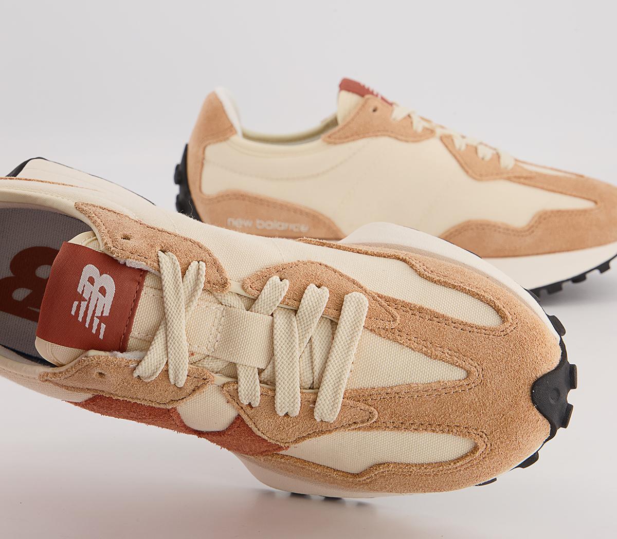 New Balance 327 Trainers New Balance 327 Trainers Tan Orange White Black