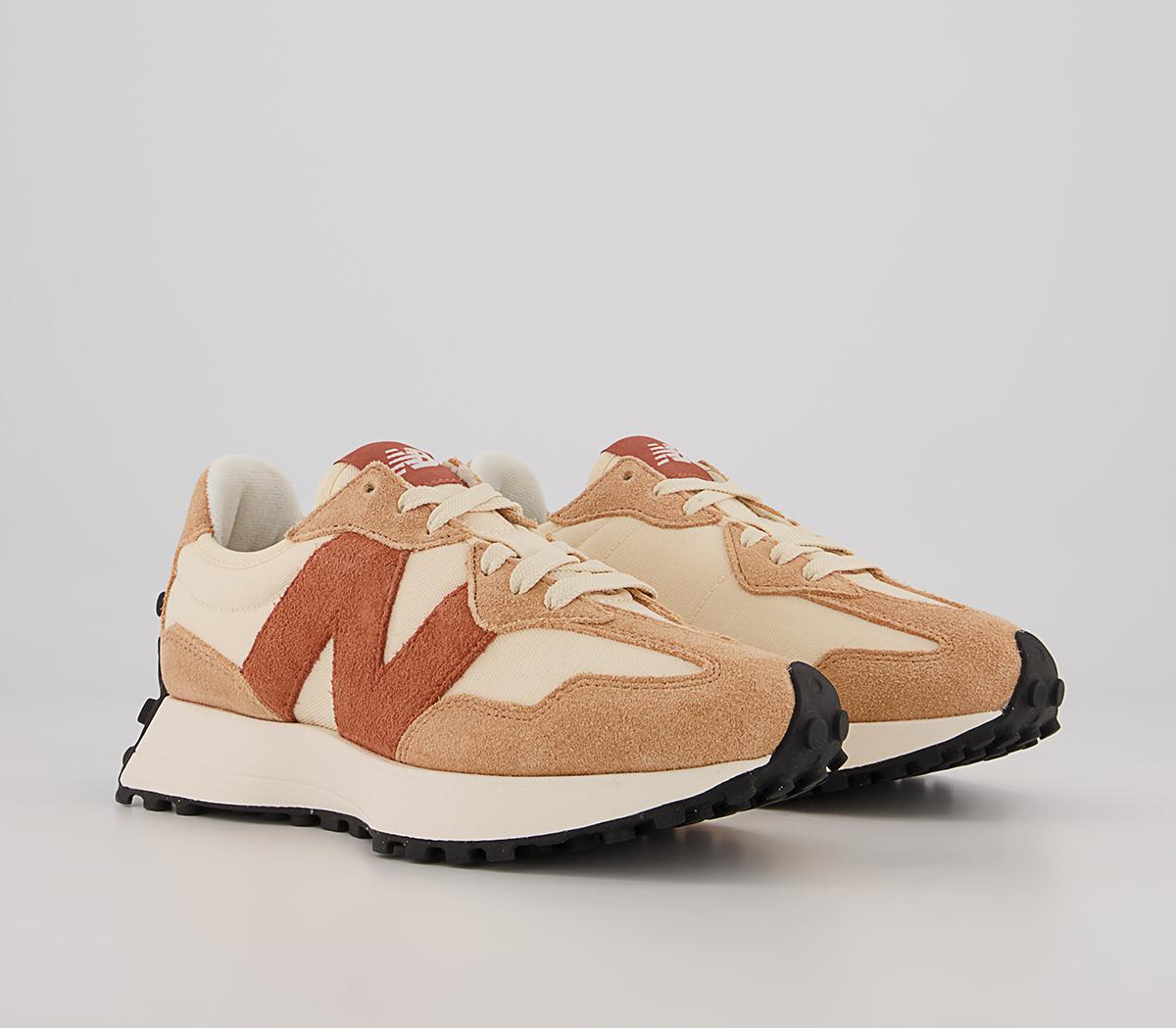 New Balance 327 Trainers New Balance 327 Trainers Tan Orange White Black