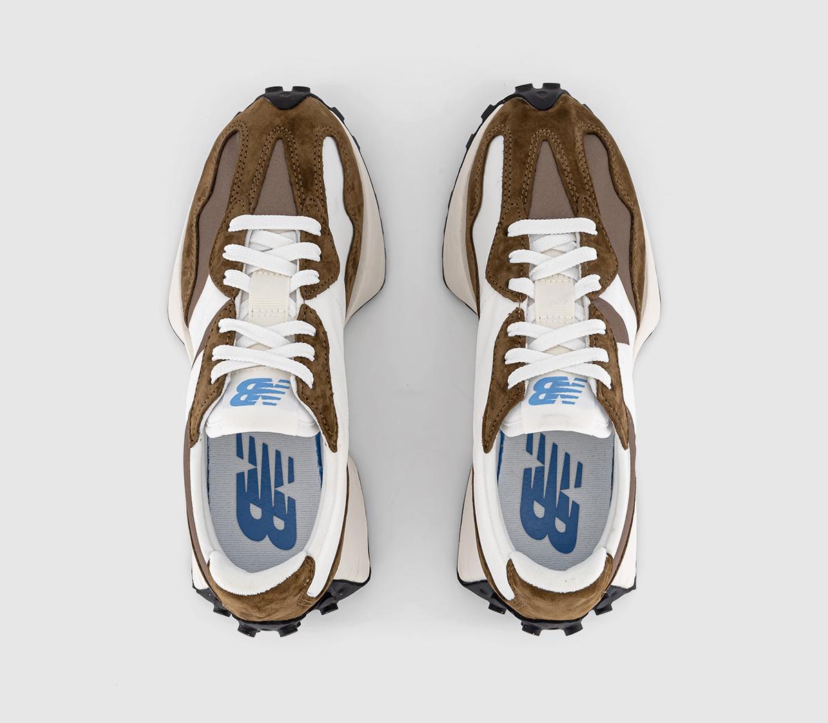 New Balance327 TrainersDark Earth Brown Offwhite
