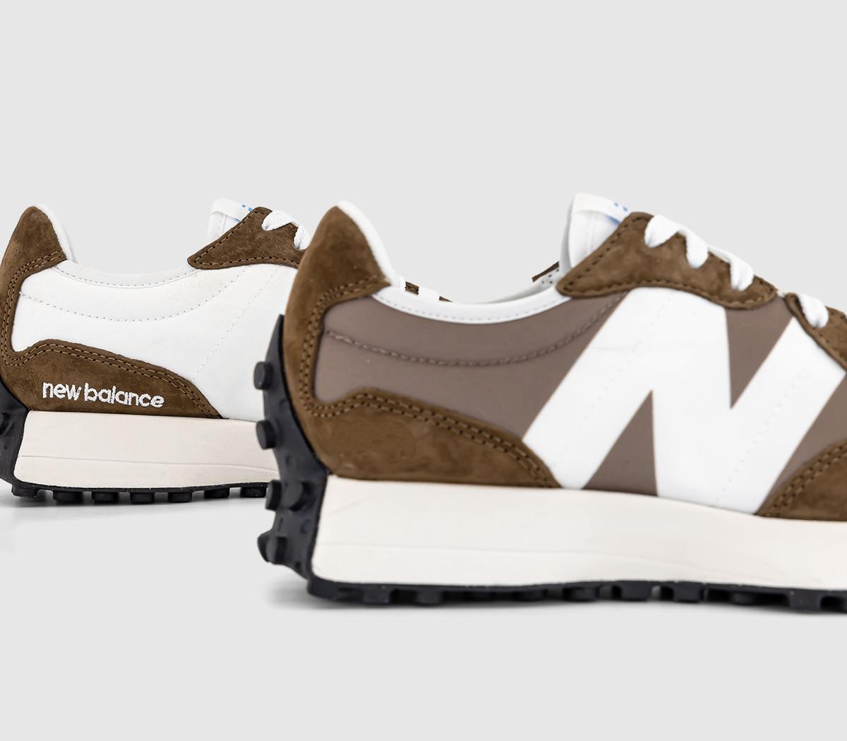 New Balance327 TrainersDark Earth Brown Offwhite