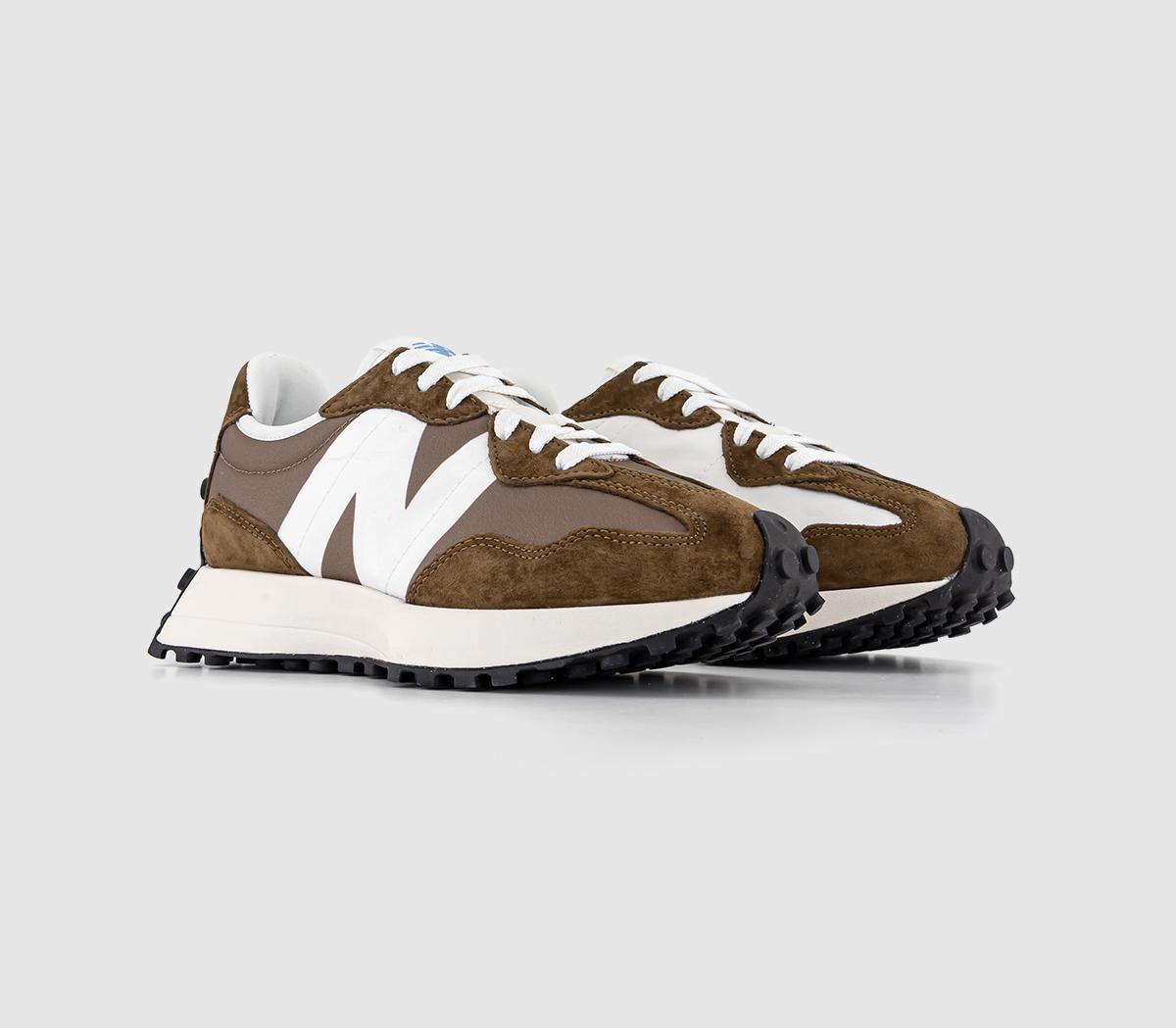 New Balance327 TrainersDark Earth Brown Offwhite