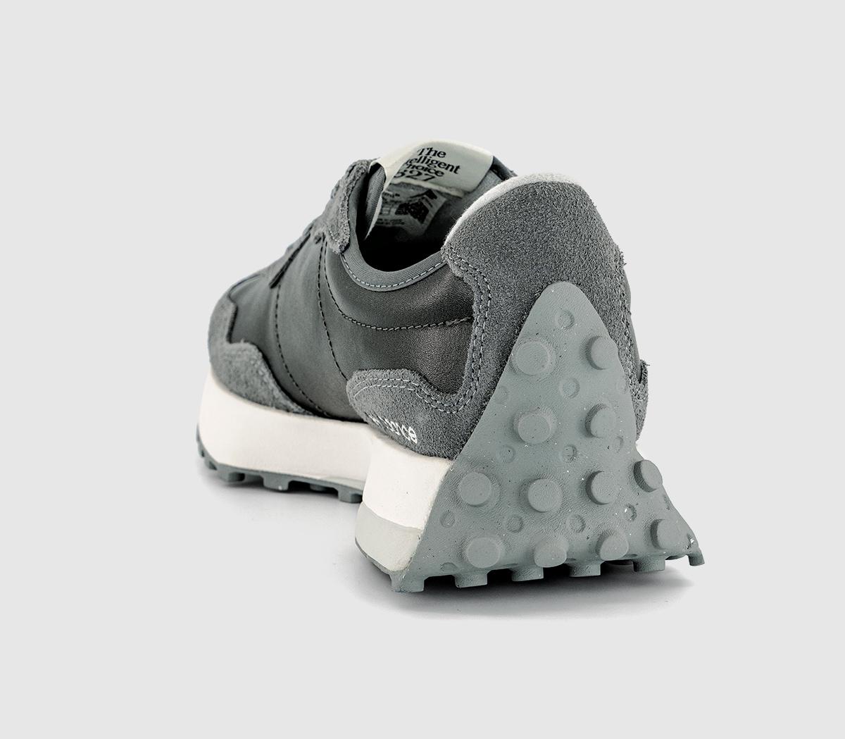 New Balance 327 Trainers Black Metallic White - Women's Trainers