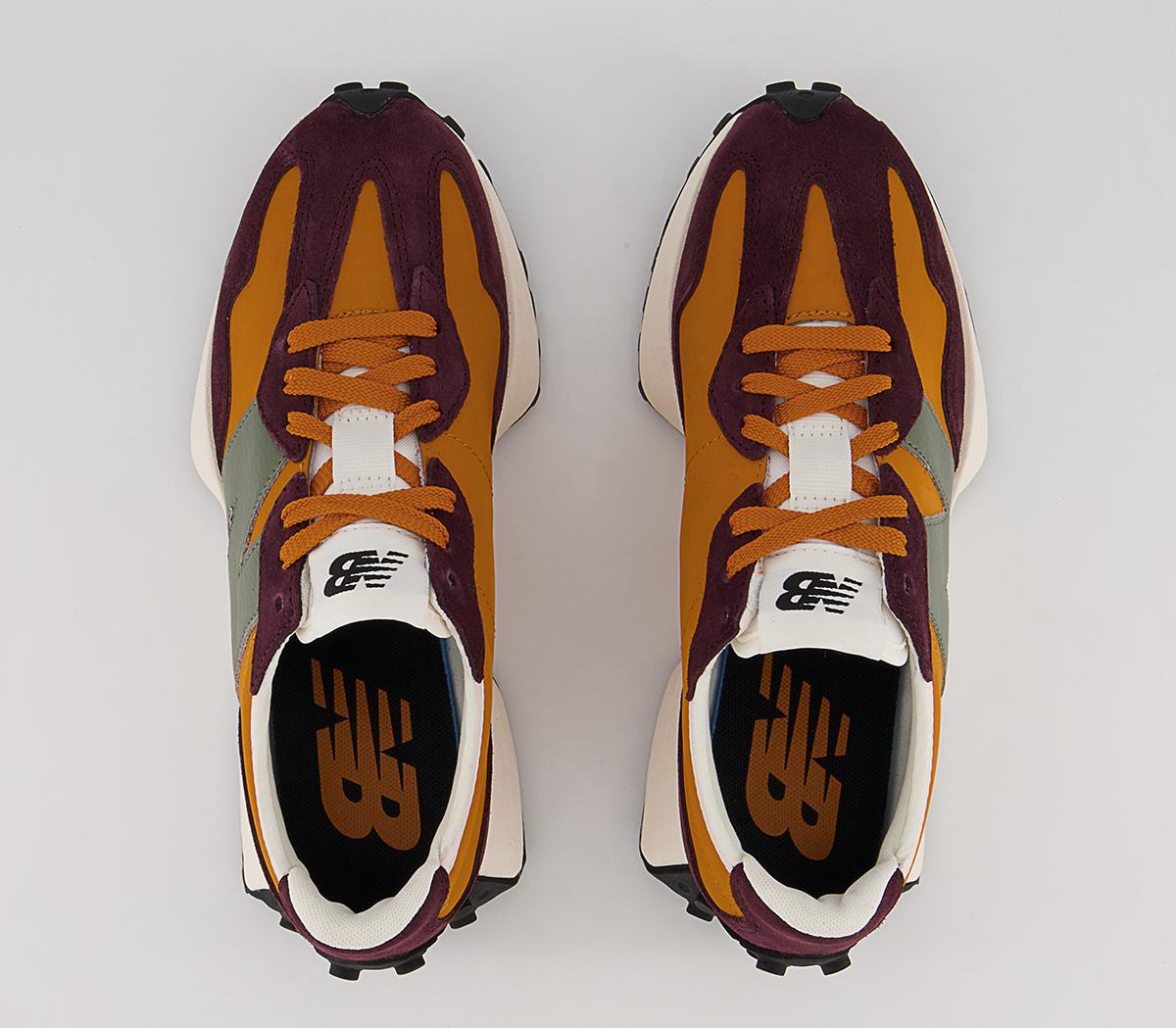 New Balance 327 Trainers New Balance 327 Trainers Burgundy Orange
