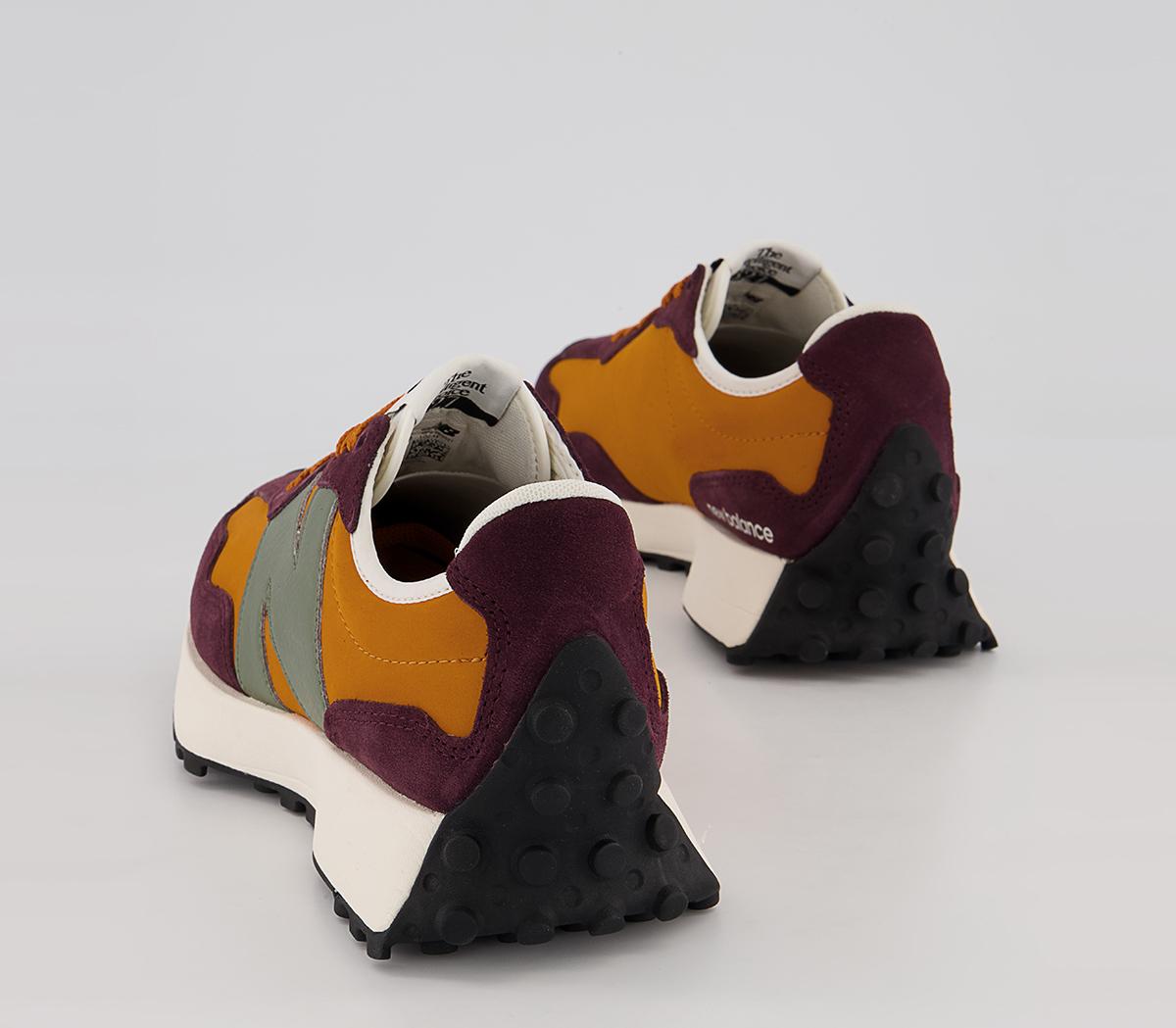 New Balance 327 Trainers New Balance 327 Trainers Burgundy Orange