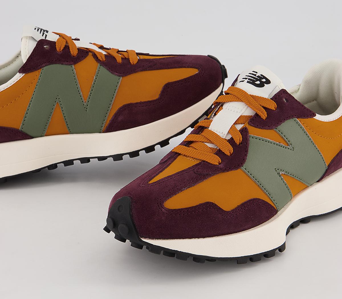 New Balance 327 Trainers New Balance 327 Trainers Burgundy Orange