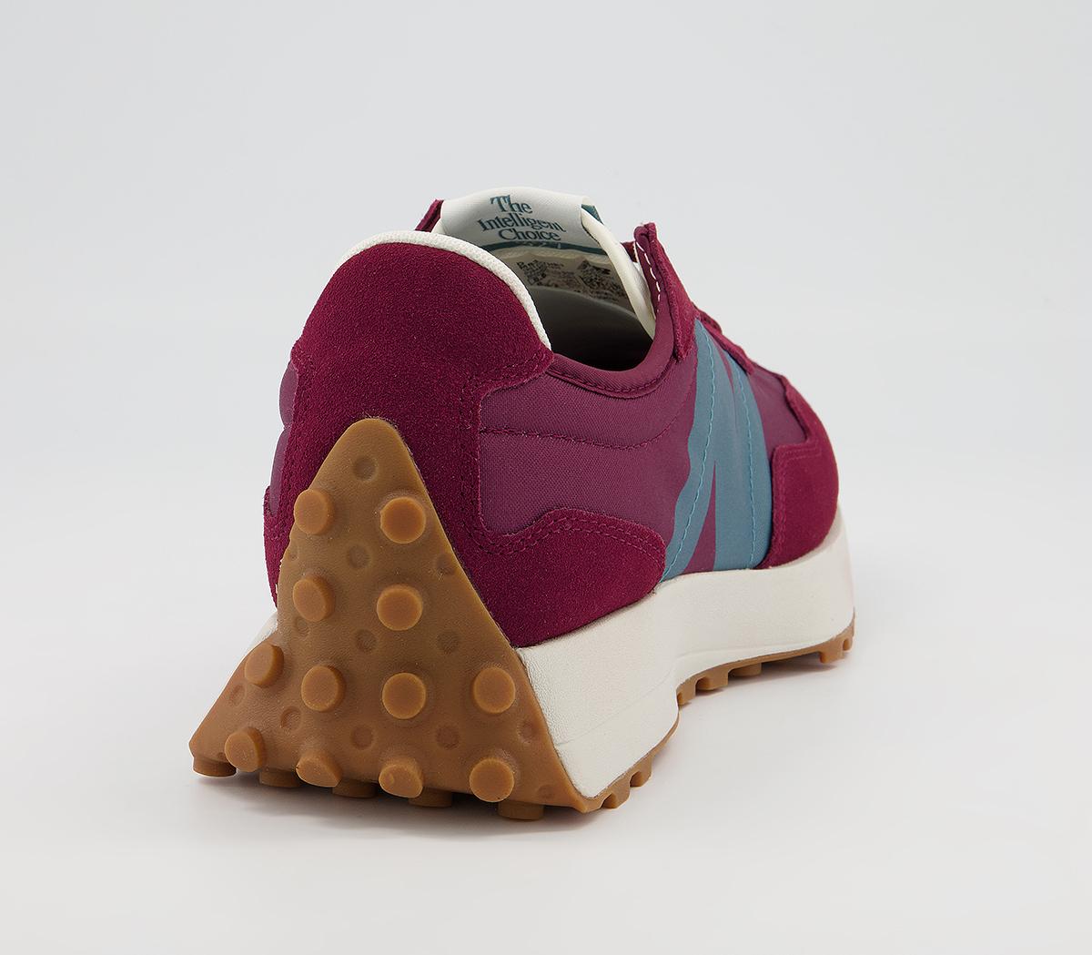 New Balance 327 Trainers New Balance 327 Trainers Burgundy Teal
