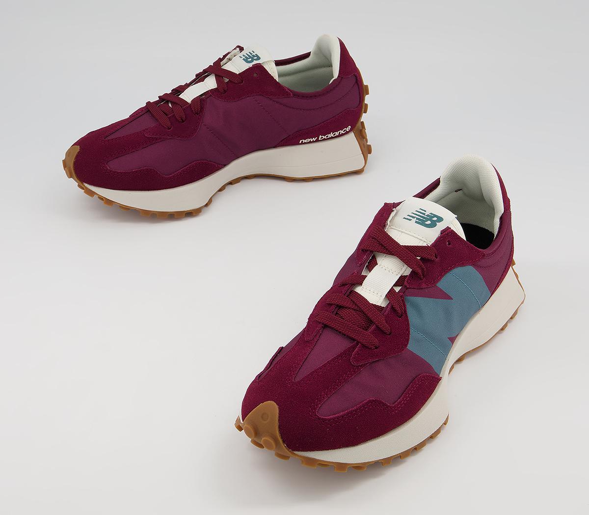 New Balance 327 Trainers New Balance 327 Trainers Burgundy Teal