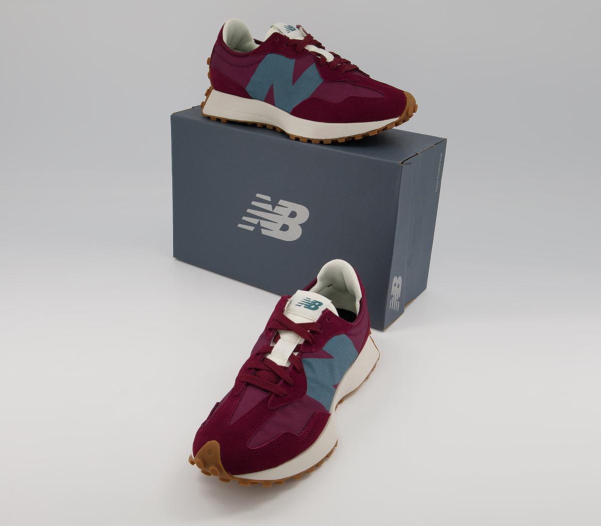 New Balance 327 Trainers New Balance 327 Trainers Burgundy Teal