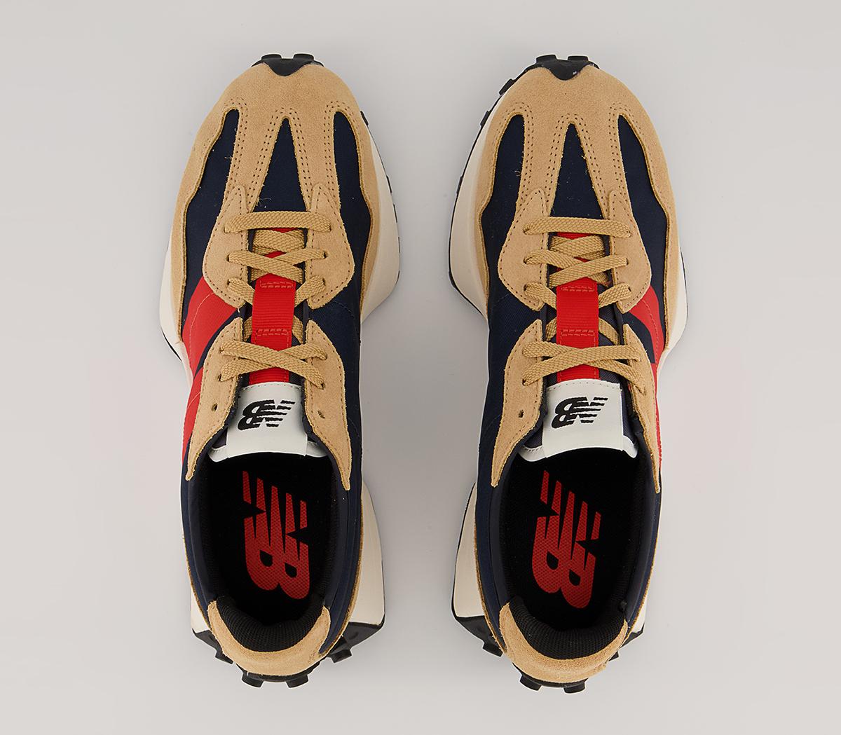 New Balance 327 Trainers New Balance 327 Trainers Maple Sugar Red Outerspace
