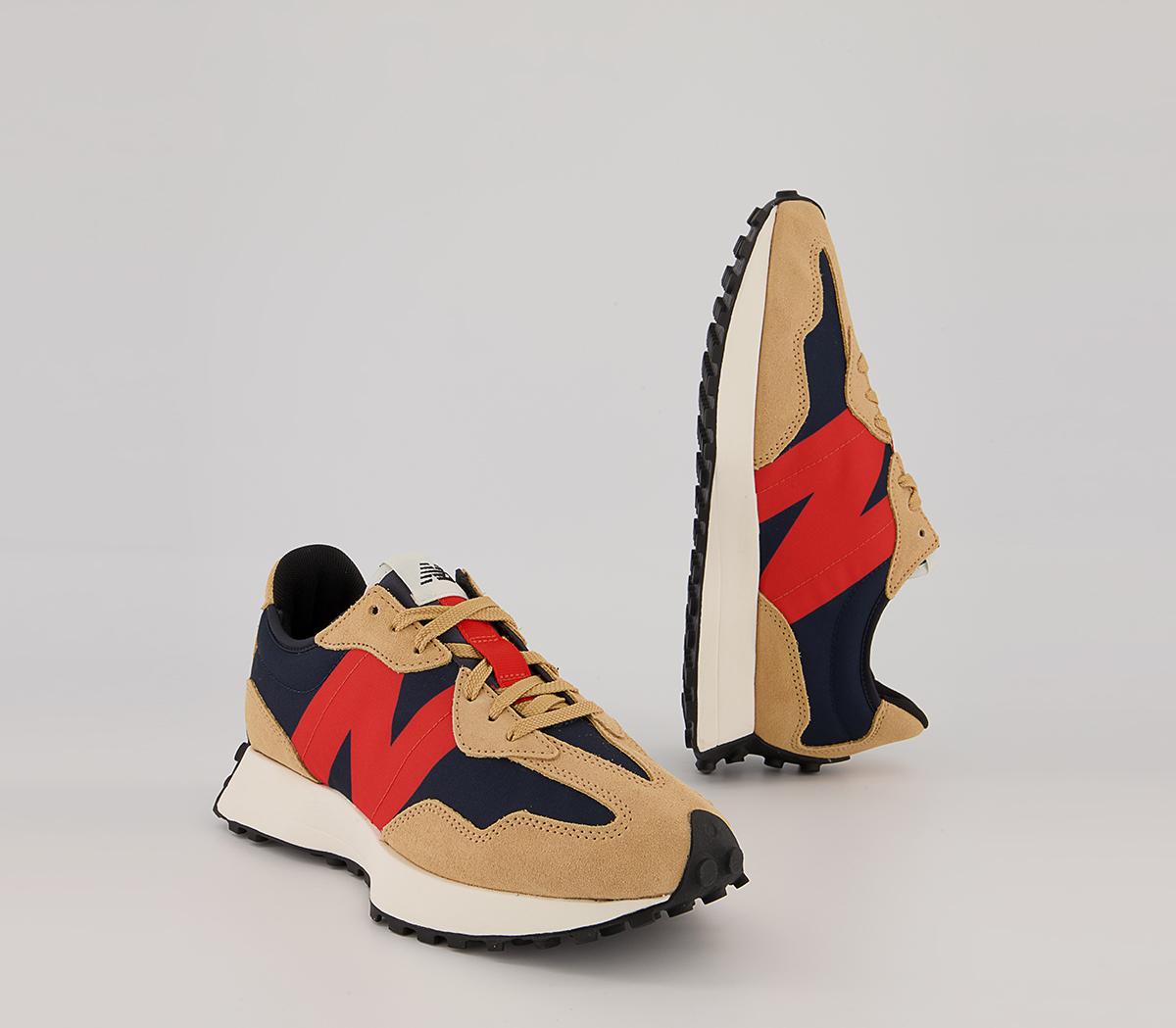 New Balance 327 Trainers New Balance 327 Trainers Maple Sugar Red Outerspace
