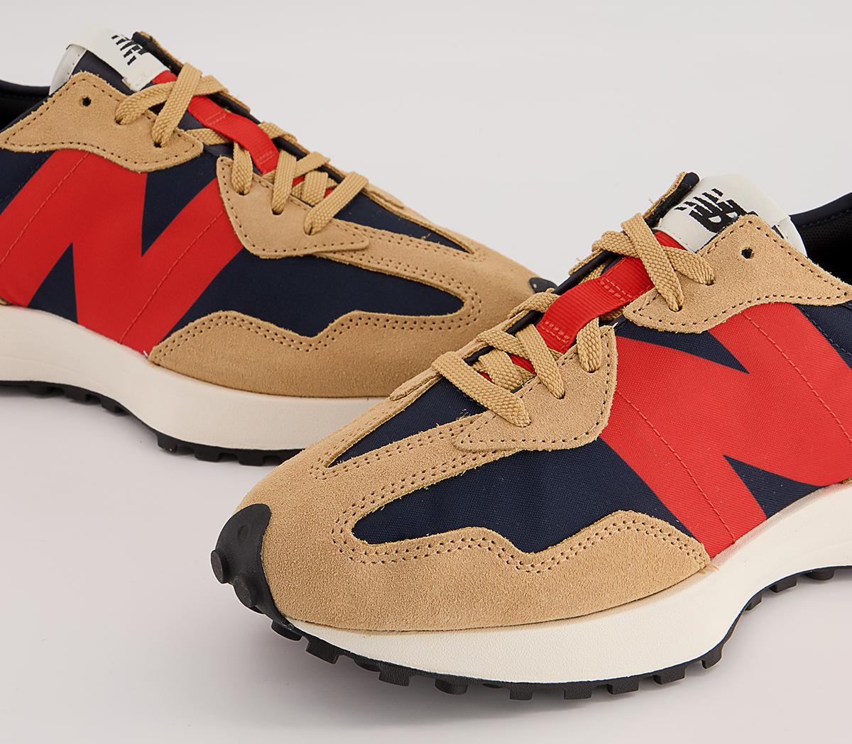 New Balance 327 Trainers New Balance 327 Trainers Maple Sugar Red Outerspace