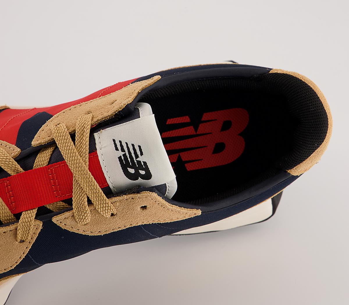 New Balance 327 Trainers New Balance 327 Trainers Maple Sugar Red Outerspace