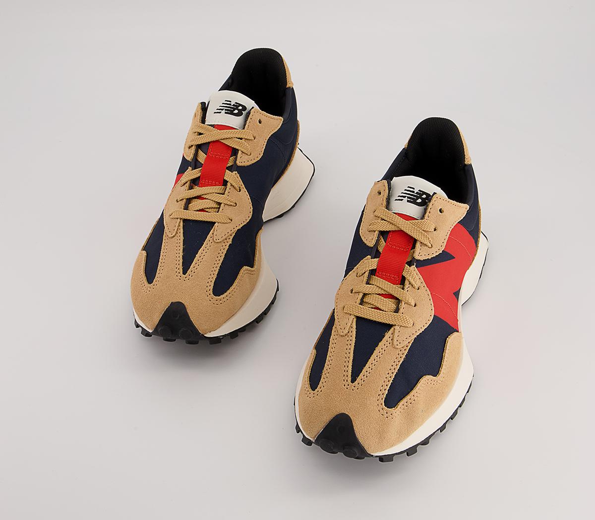 New Balance 327 Trainers New Balance 327 Trainers Maple Sugar Red Outerspace