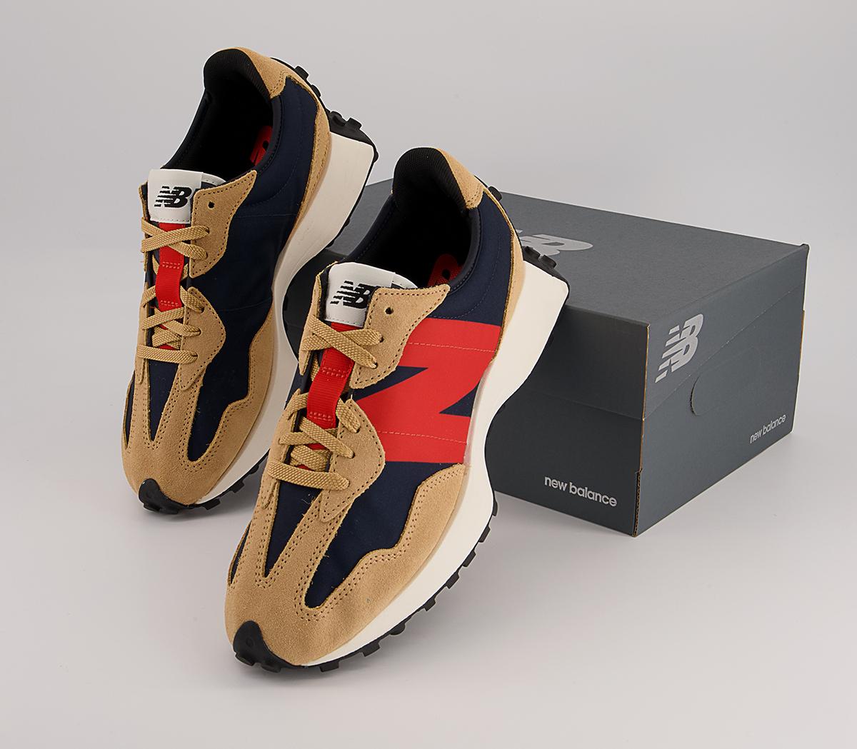 New Balance 327 Trainers New Balance 327 Trainers Maple Sugar Red Outerspace