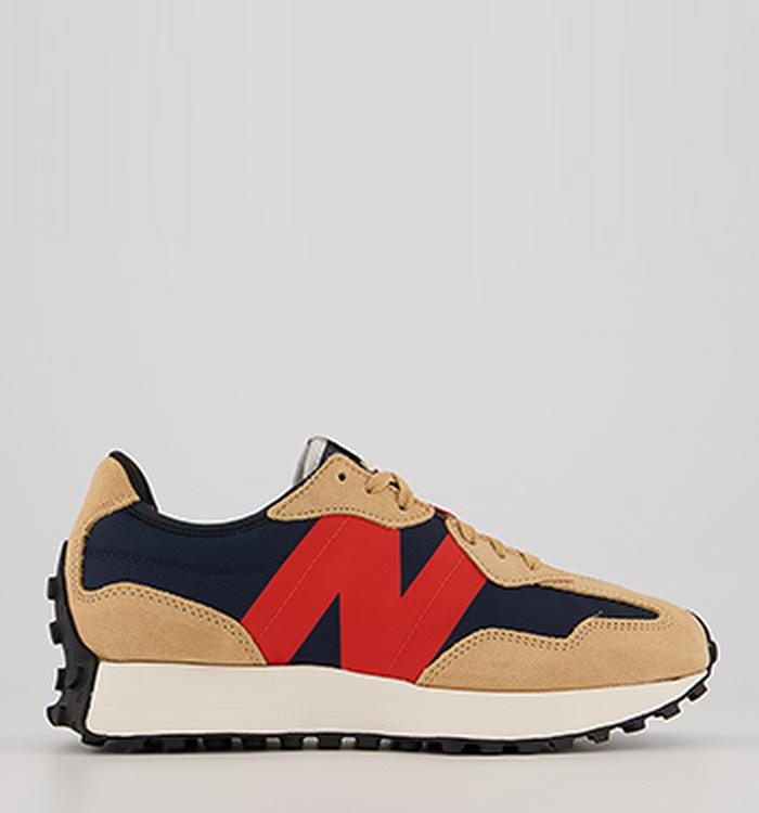 New Balance 327 Trainers Maple Sugar Red Outerspace