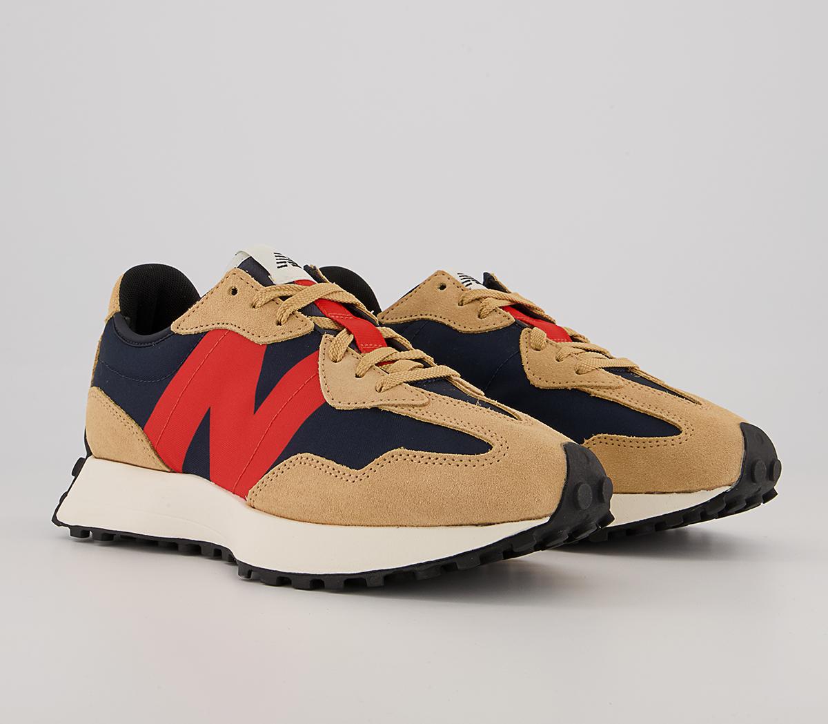 New Balance 327 Trainers New Balance 327 Trainers Maple Sugar Red Outerspace
