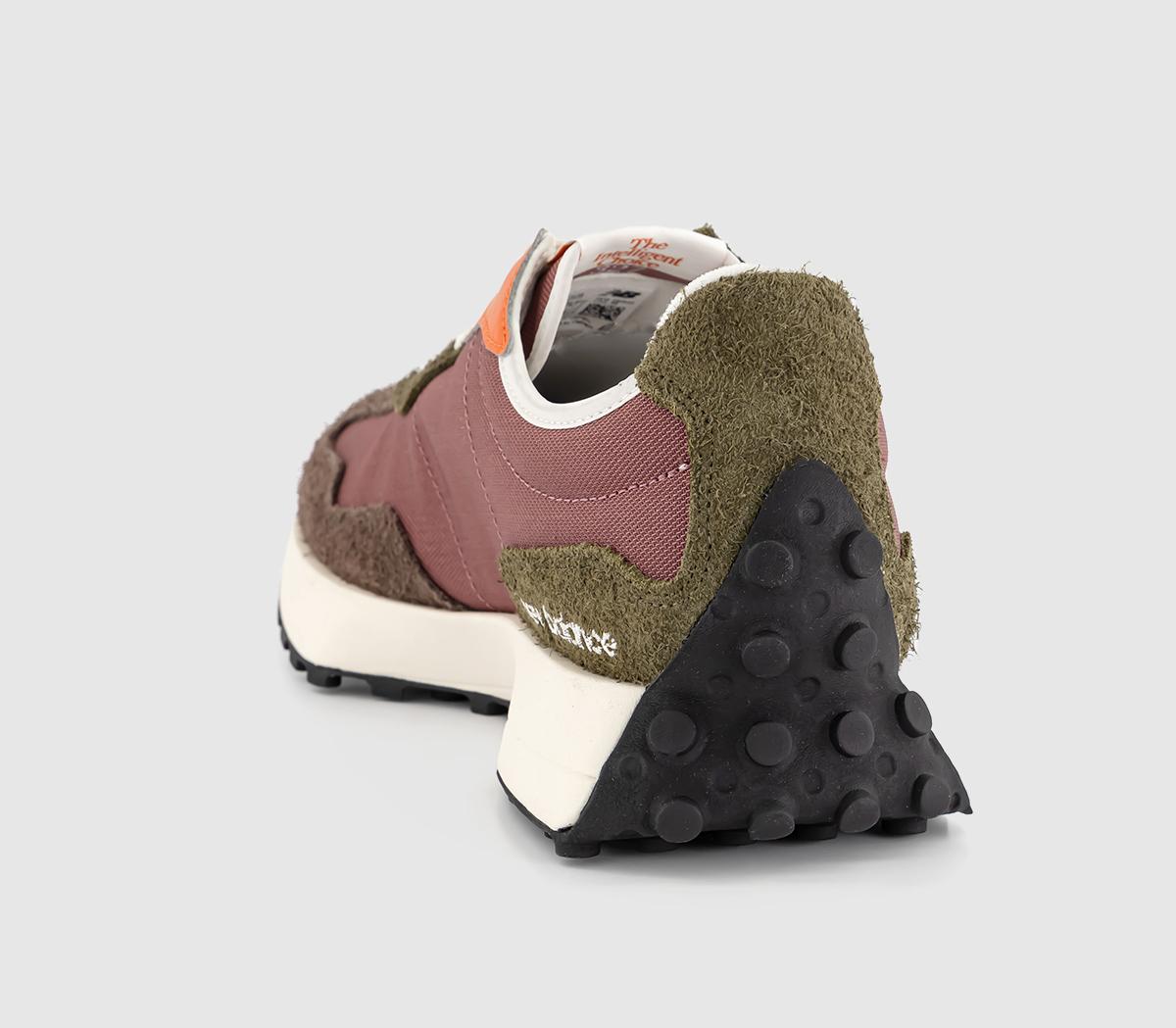New Balance327 TrainersWashed Burgundy Brown