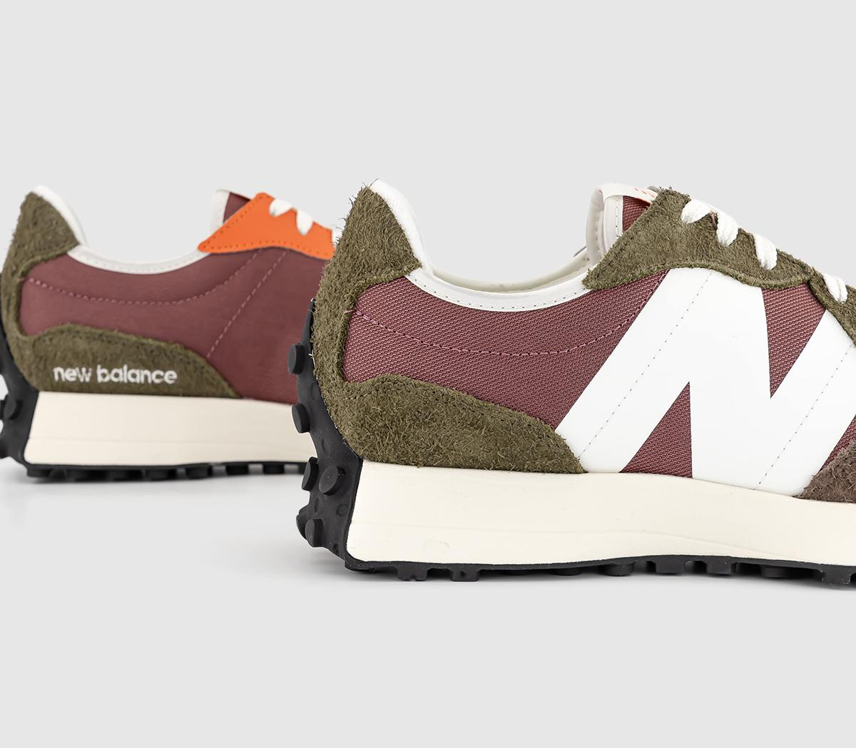 New Balance327 TrainersWashed Burgundy Brown
