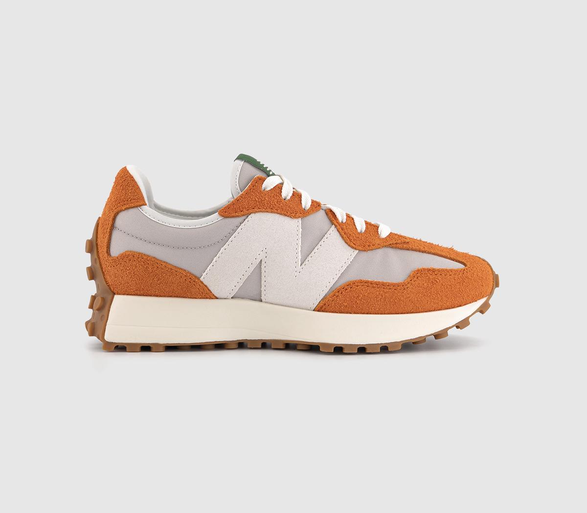 Grey and orange trainers online