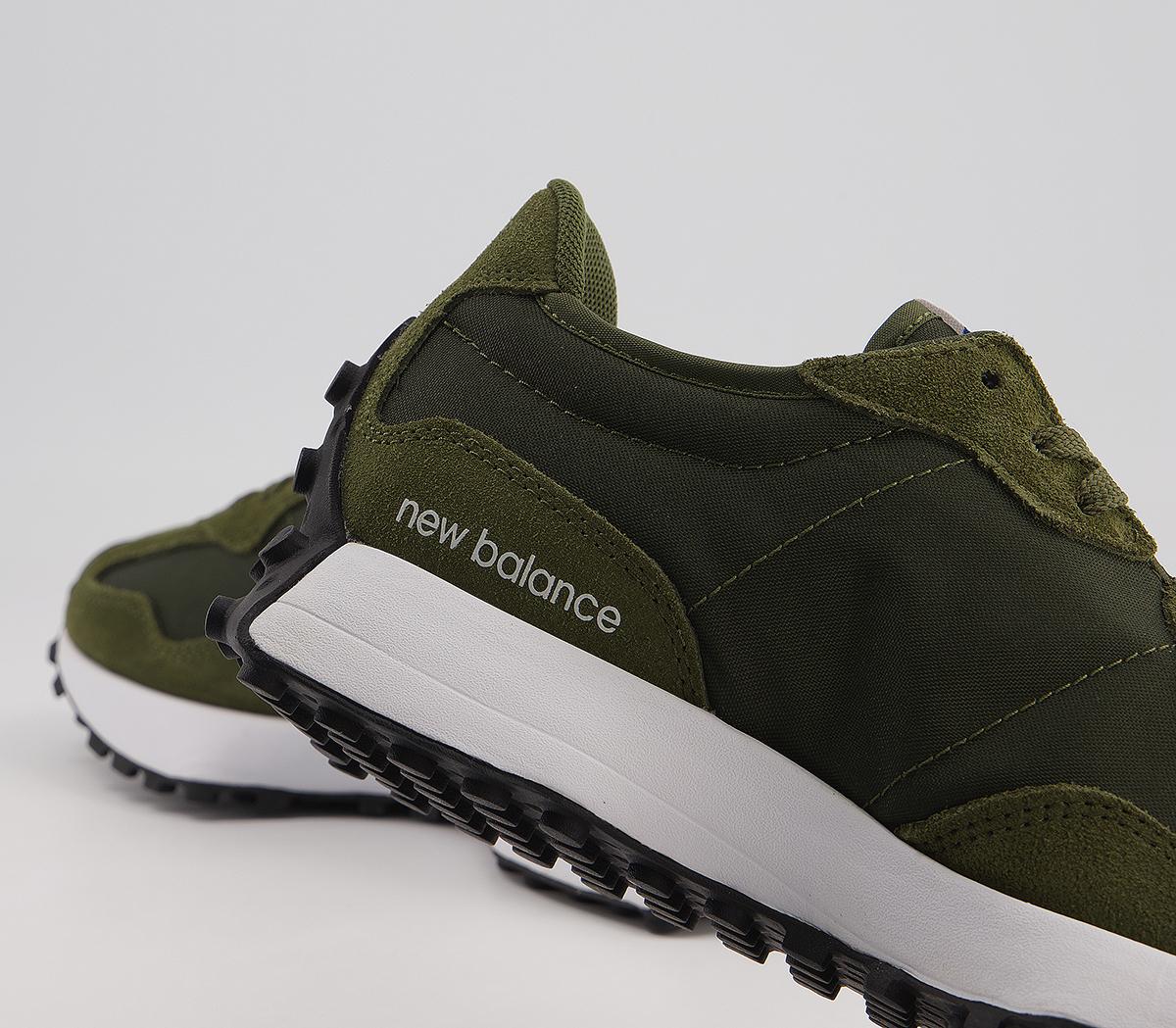 New Balance 327 Trainers New Balance 327 Trainers Oak Leaf Green White