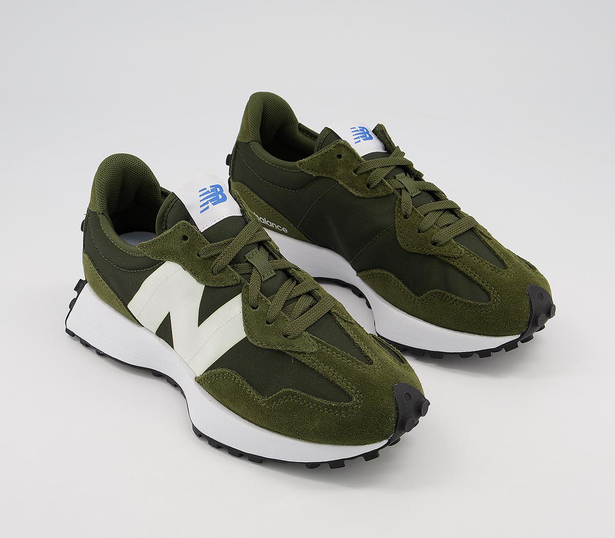 New Balance 327 Trainers New Balance 327 Trainers Oak Leaf Green White