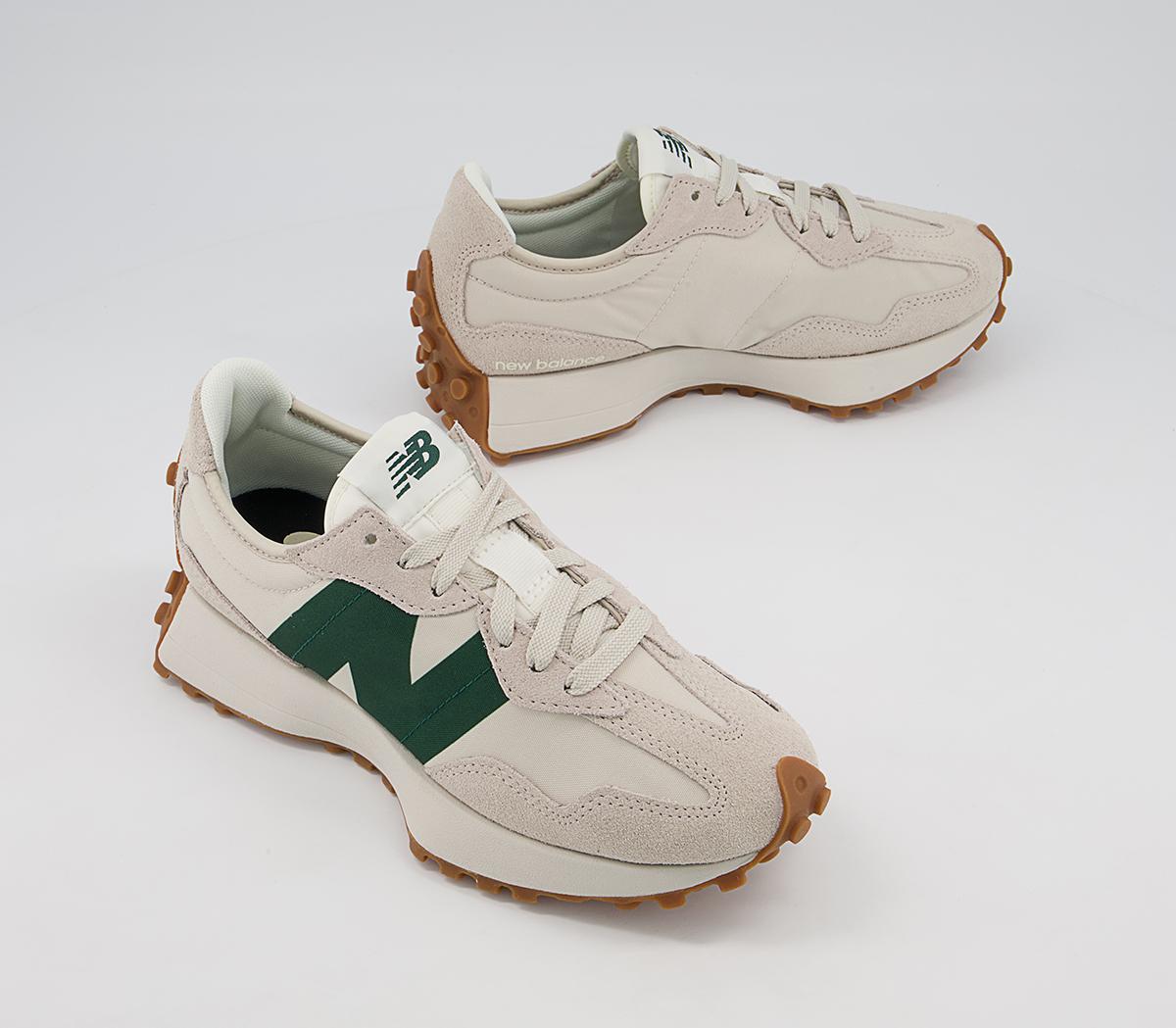 New Balance 327 Trainers Natural Green - Unisex Sports