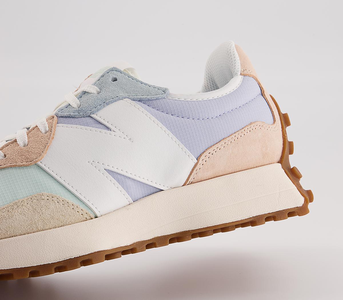 New Balance 327 Trainers New Balance 327 Trainers Mint Lilac Beige White Gum