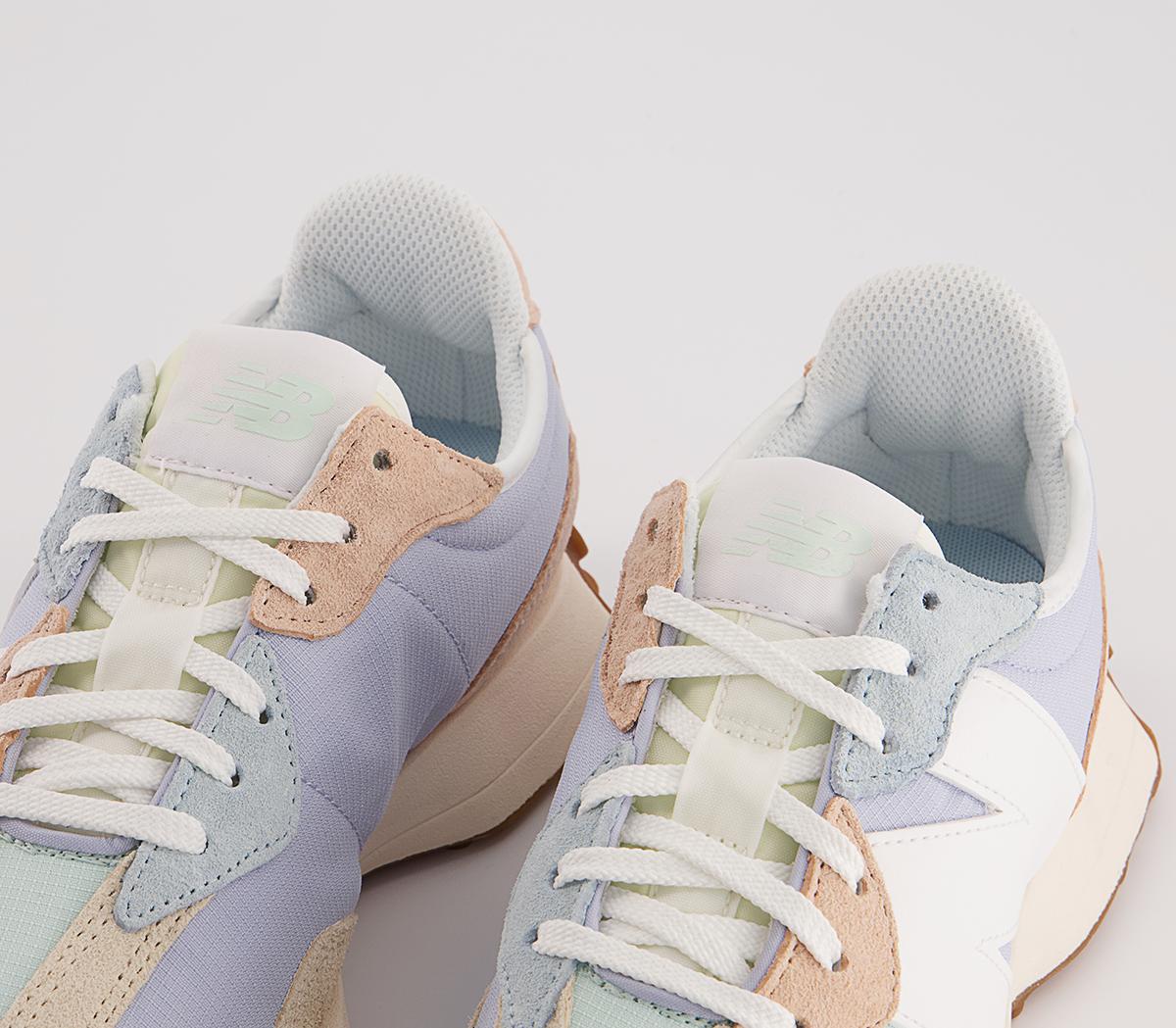 New Balance327 TrainersMint Lilac Beige White Gum