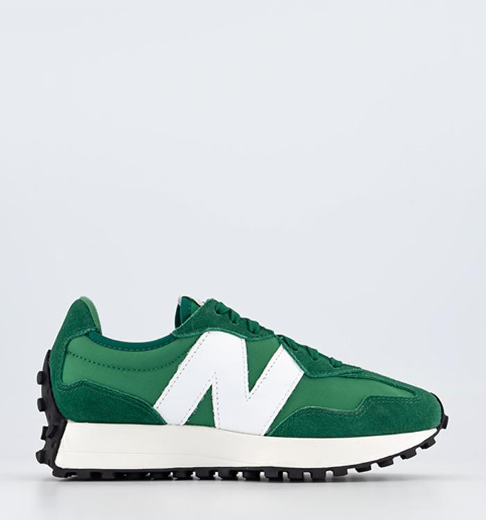 new balance 327 black and green