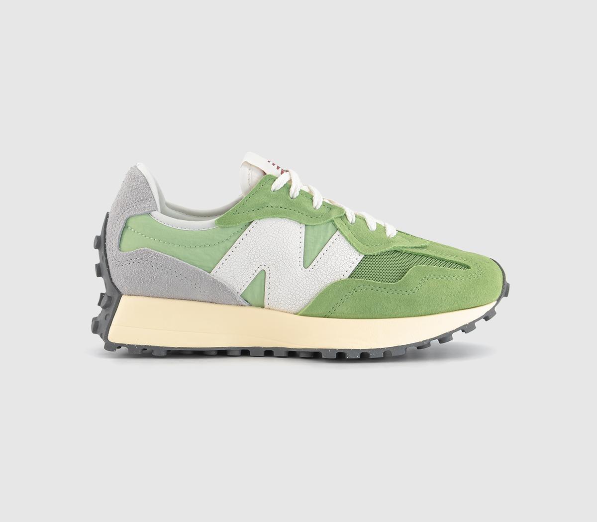 New balance 327 grey green online