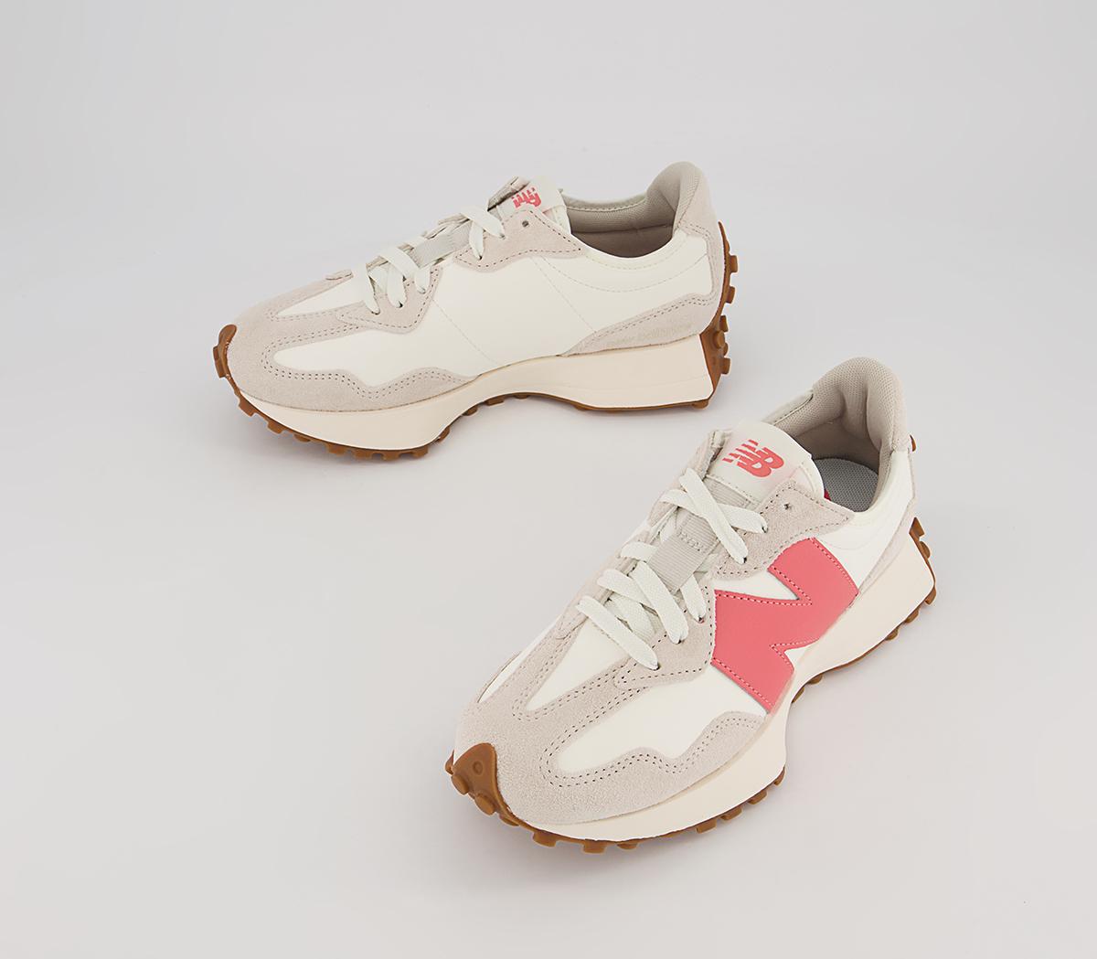 New Balance 327 Trainers Moonbeam Seasalt Desert Pink - Women's Trainers