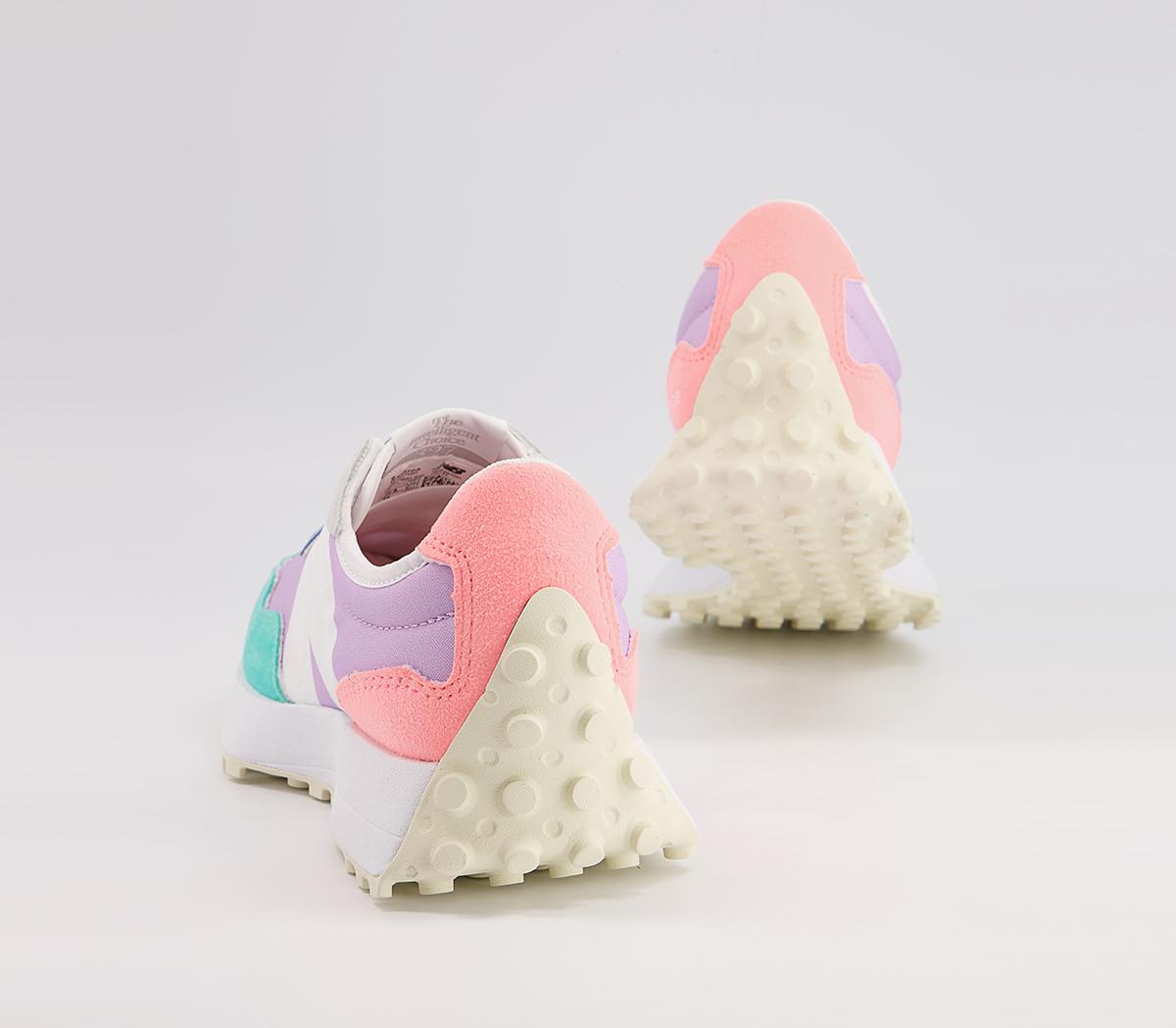 New Balance 327 Trainers New Balance 327 Trainers Purple Pink Turquoise