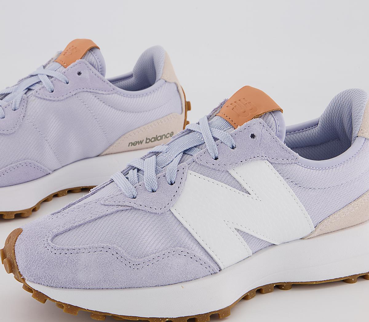 New Balance 327 Trainers New Balance 327 Trainers Lilac Beige Whte Gum