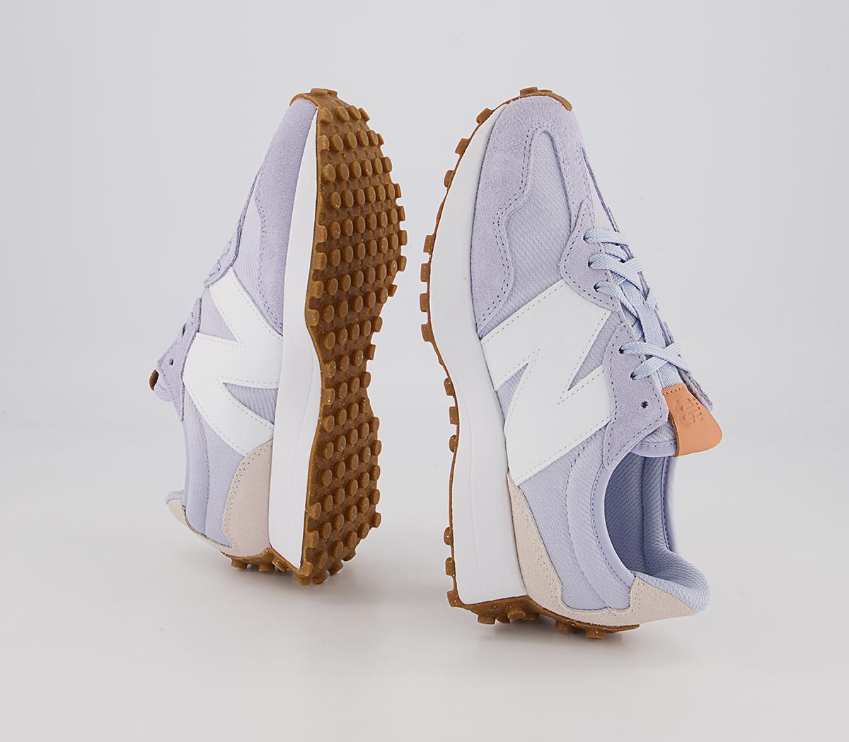 New Balance 327 Trainers New Balance 327 Trainers Lilac Beige Whte Gum