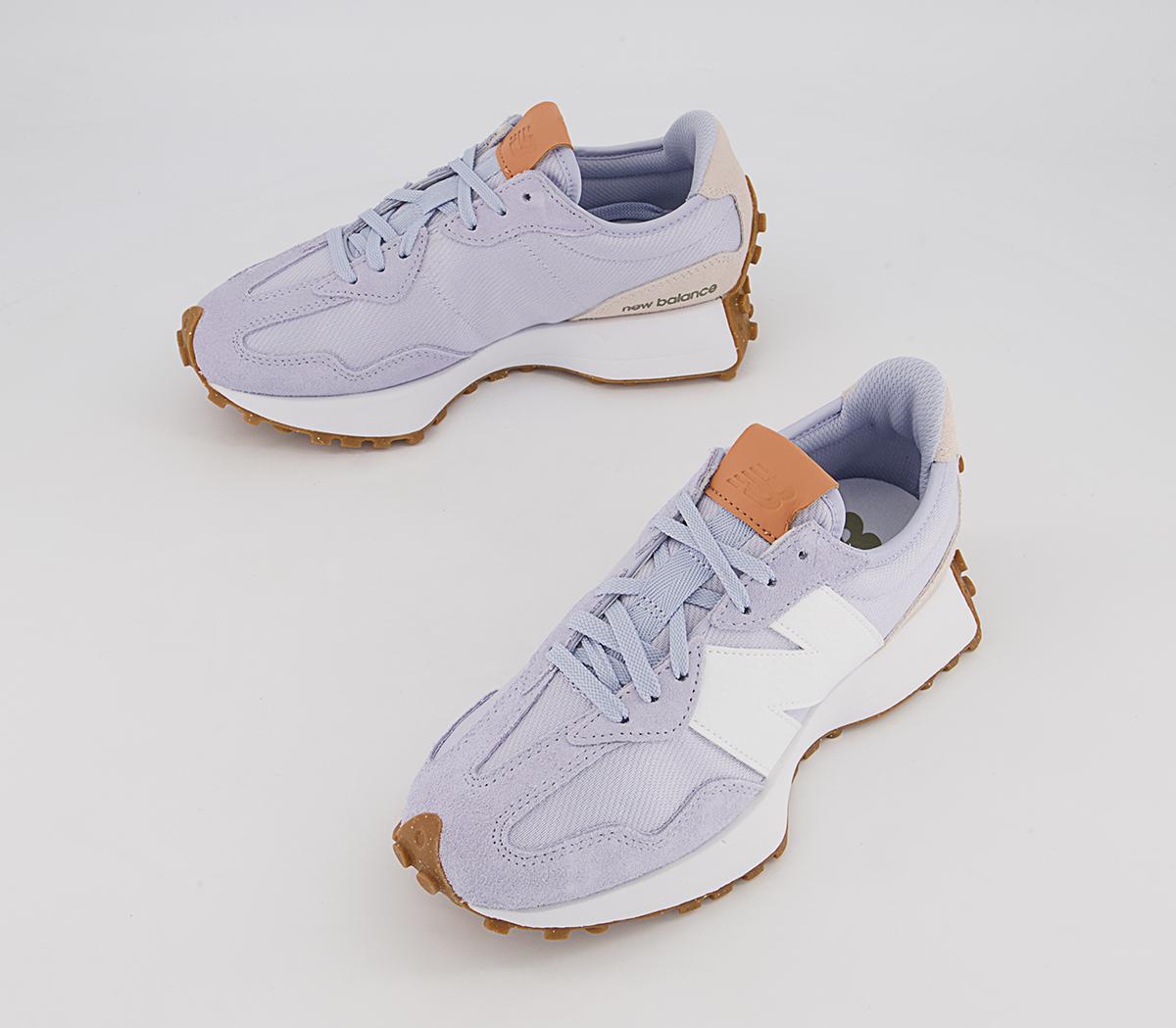 New Balance 327 Trainers New Balance 327 Trainers Lilac Beige Whte Gum