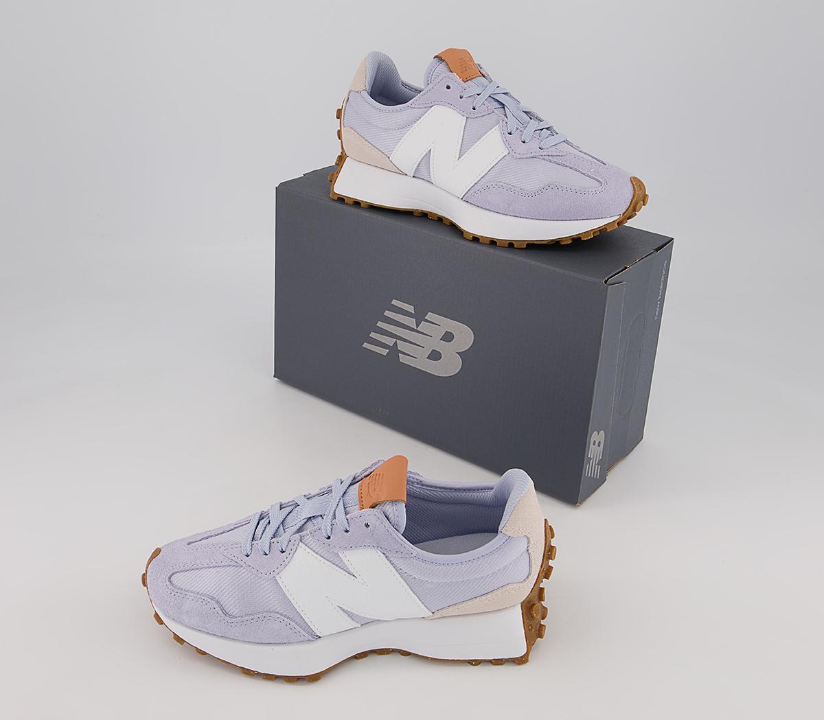 New Balance 327 Trainers New Balance 327 Trainers Lilac Beige Whte Gum