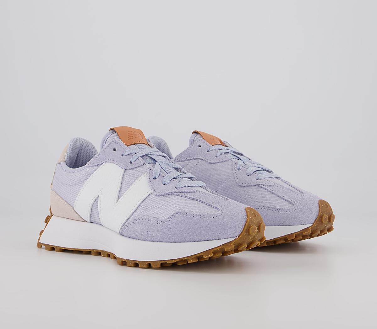 New Balance 327 Trainers New Balance 327 Trainers Lilac Beige Whte Gum