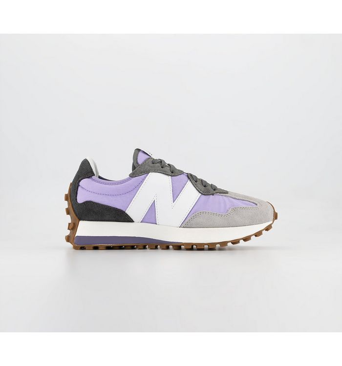New Balance 327 Trainers Cyber Lilac Grey In Purple