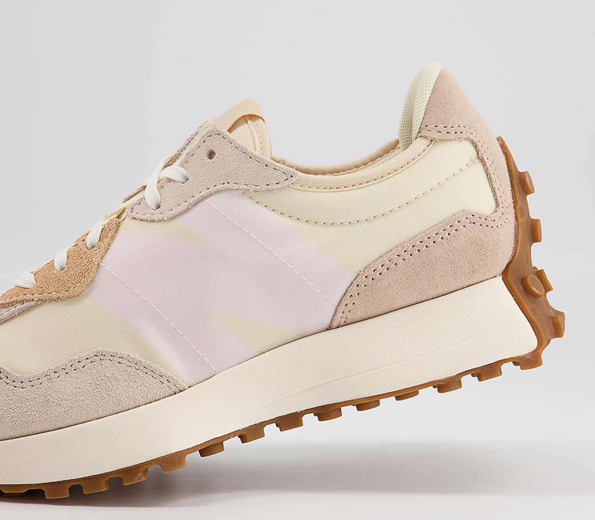 New Balance 327 Trainers New Balance 327 Trainers Oatmeal Crystal Pink Beige