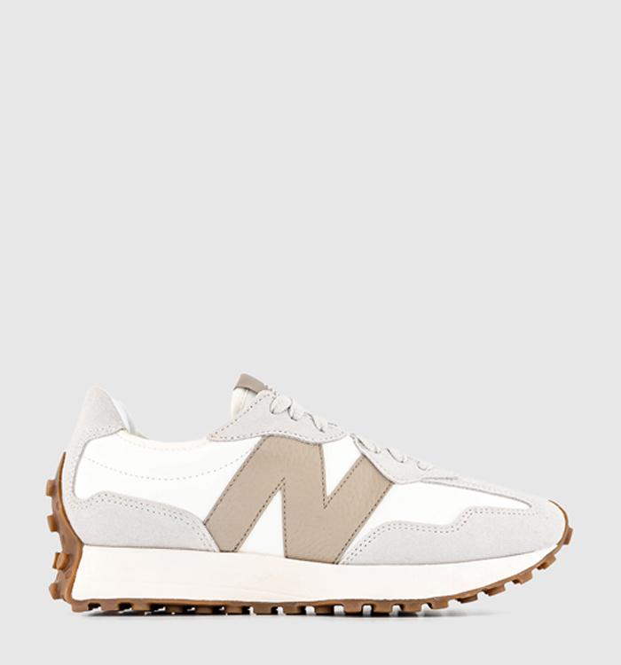 New Balance 327 Trainers Driftwood Offwhite Grey Sand
