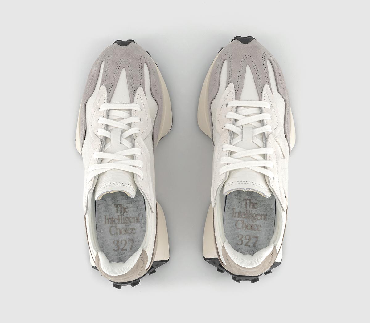 New Balance327 TrainersSea Salt White Grey Black
